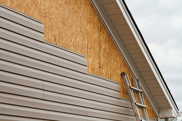 Professional Siding Contractor technician working in Stanley, VA